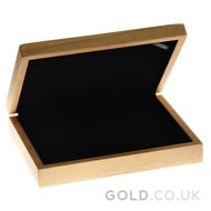 Large Oak Gift Box - 3 x 1oz Silver Coins