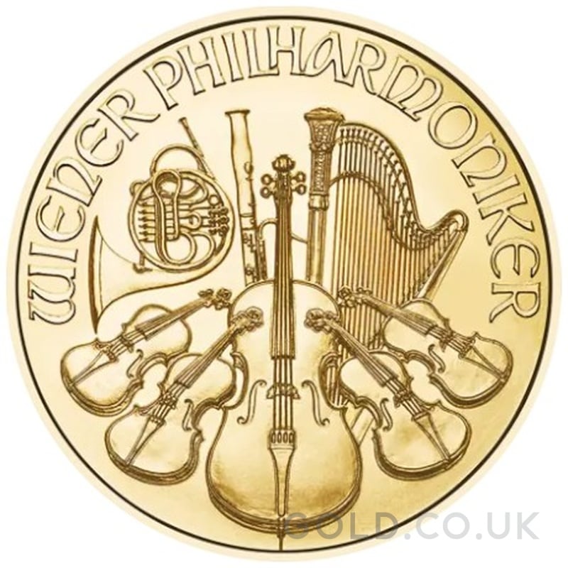 2025 Austrian Gold Philharmonic Coin 1oz