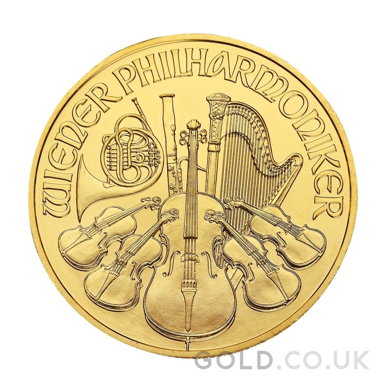 2021 Austrian Gold Philharmonic Coin 1oz