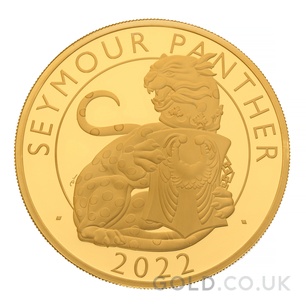 Seymour Panther - 5oz Tudor Beasts Proof Gold Coin Boxed (2022)
