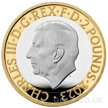 2023 £2 Piedfort Proof 100th Anniversary of the Flying Scotsman Silver Coin Boxed