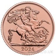 Gold Double Sovereign (2024)