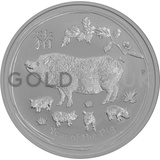Silver Perth Mint Year of the Pig 1oz (2019)