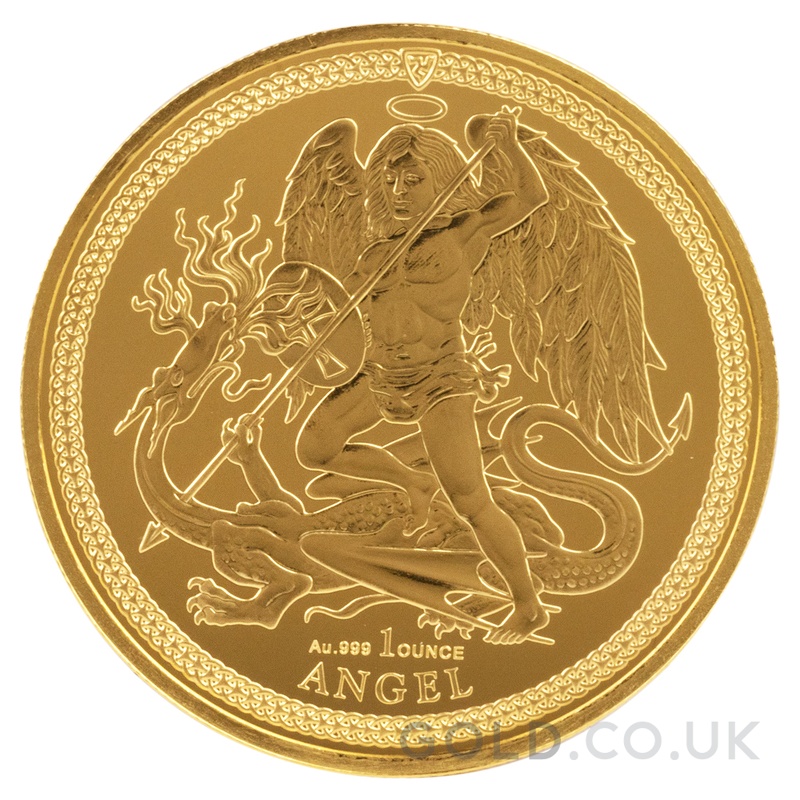 2024 Isle of Man Angel Gold Coin 1oz