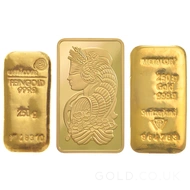 250g Gold Bar Best Value