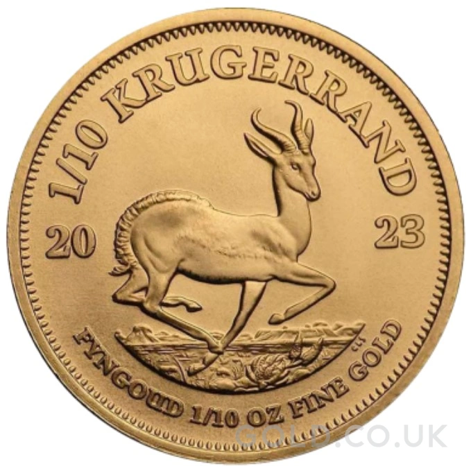 2023 1/10oz Krugerrand Gold Coin