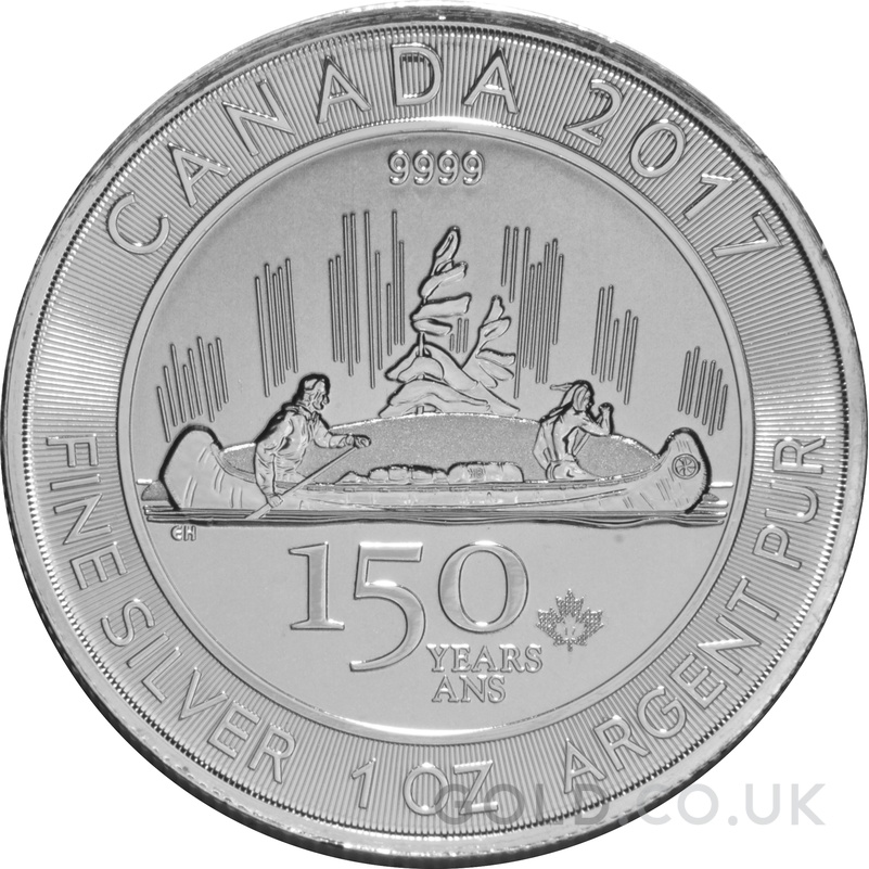 2017 1oz Silver Canadian Voyageur