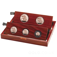 2024 Gold Proof Sovereign Five Coin Set