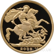 2009 Gold Proof Double Sovereign Coin Elizabeth II
