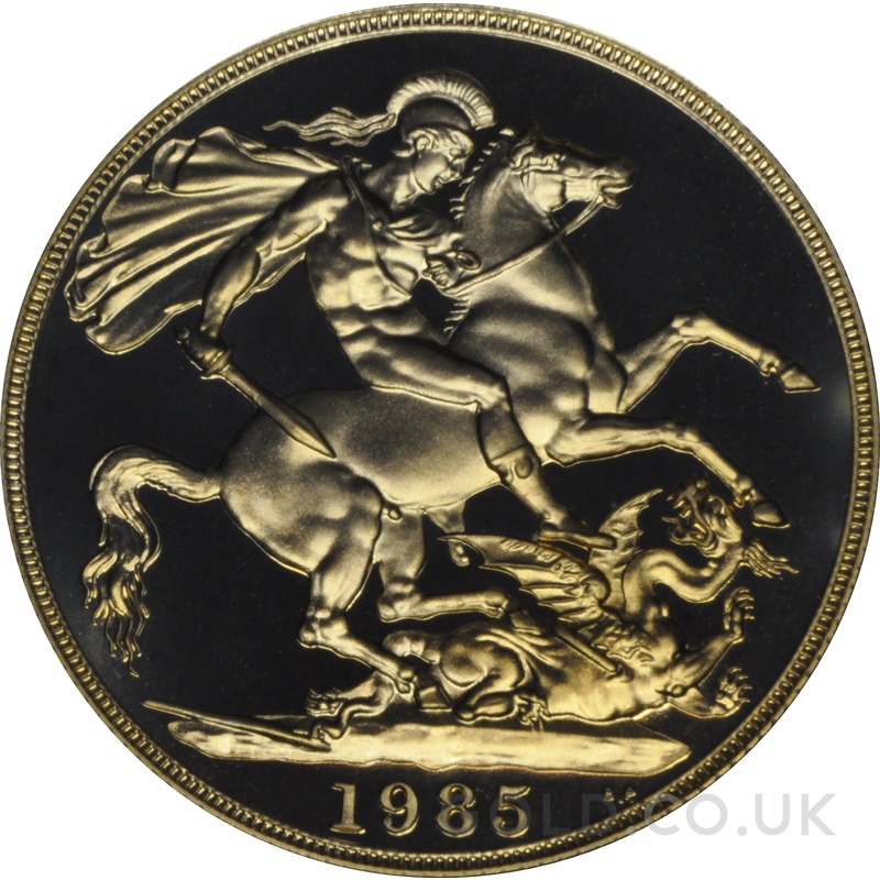 1985 Proof £2 Coin Gold Double Sovereign