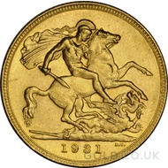 1931 George V Gold Sovereign (Melbourne Mint)