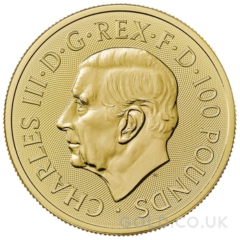 2024 Seymour Unicorn Gold Coin Tudor Beasts 1oz