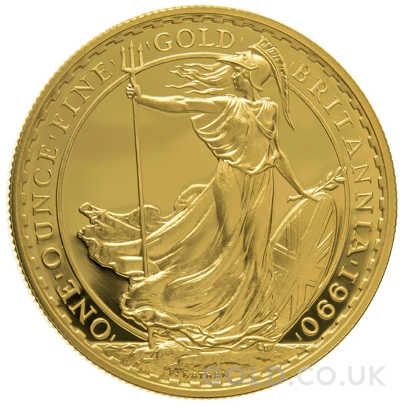 1990 Proof Gold Britannia Coin 1oz