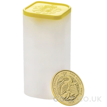 2024 Tudor Dragon - Tudor Beasts 1/4oz Gold Coin