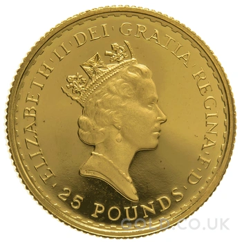 1996 Proof 1/4oz Gold Britannia Coin