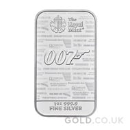 1oz James Bond Silver Bar