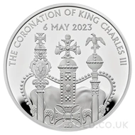 2023 2023 Coronation of King Charles III £5 Proof Crown Silver Coin