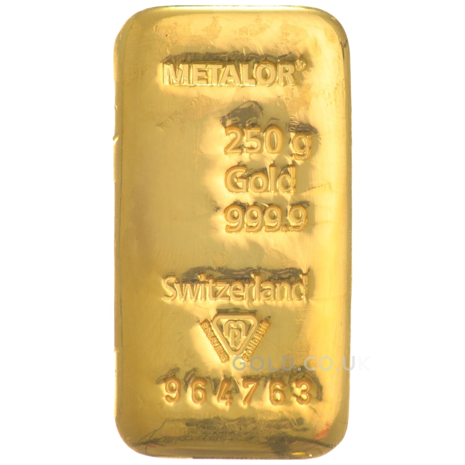 250g Gold Bar Metalor