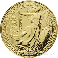 2018 Gold Britannia Coin 1oz Oriental Border