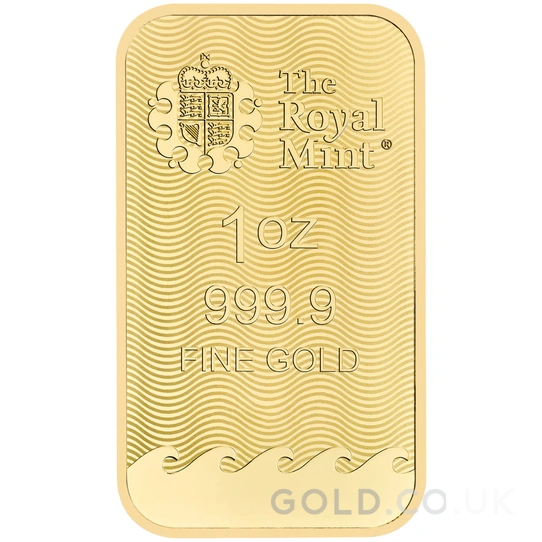 1oz Gold Britannia Minted Bar