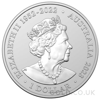 2023 Australian Antarctic Territory Emperor Penguin Silver Coin 1oz 