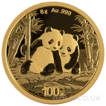 2026 8g Chinese Panda Gold Coin