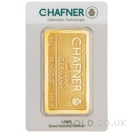 50g C. Hafner Gold Bar