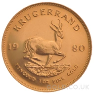 1980 Gold Krugerrand Coin 1oz