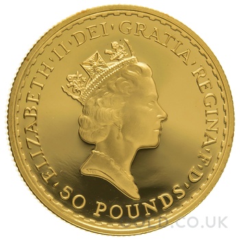 1991 Proof 1/2oz Gold Britannia Coin