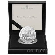 2026 Year of the Horse - 1oz Lunar Series Proof Silver Coin Boxed