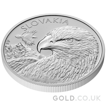 2025 1oz Slovakian Eagle Silver Coin
