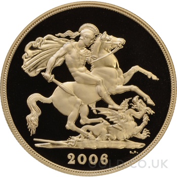 2006 Proof £2 Coin Gold Double Sovereign PCGS PR69