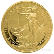 1999 Gold Proof Britannia Coin 1oz