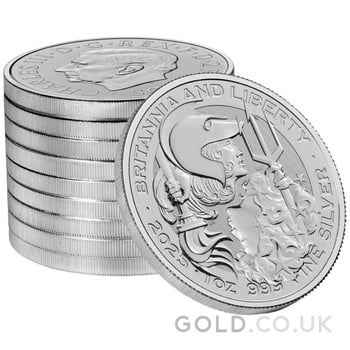 2025 Britannia & Liberty 1oz Silver Coin