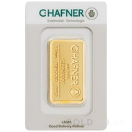 1oz C. Hafner Gold Bar