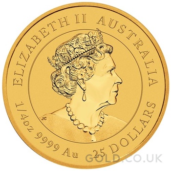 2023 Year of the Rabbit Gold Coin 1/4oz Perth Mint Australian Lunar Series