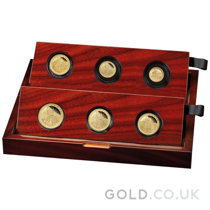 2025 Britannia Six-Coin Gold Proof Set Boxed