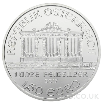 2017 Austrian Philharmonic Silver Coin 1oz