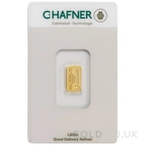 1g C. Hafner Gold Bar