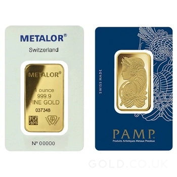 1oz Gold Bars Best Value (Brand New)
