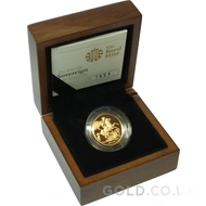 Gold Proof Sovereign Boxed (2010)