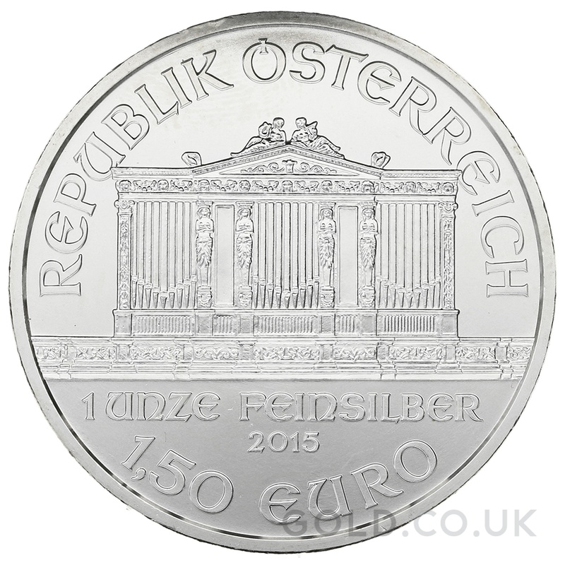 2015 Austrian Philharmonic Silver Coin 1oz