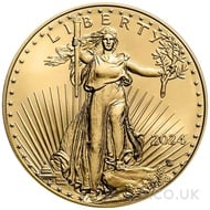 Quarter Ounce American Eagle Gold Coin (2024)
