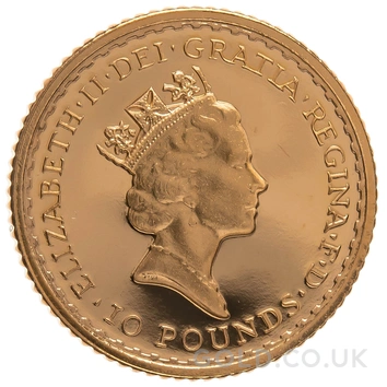 1987 Proof 1/10oz Gold Britannia Coin