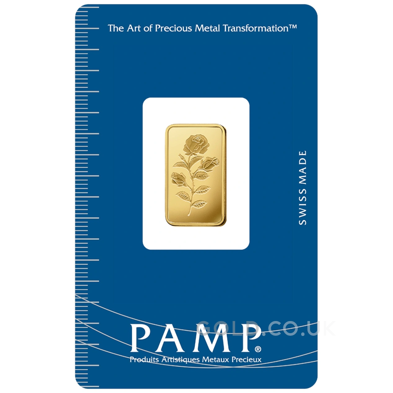 5g Gold Bar Rosa Minted PAMP