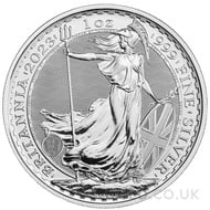 King Charles III Britannia One Ounce Silver Coin (2023)