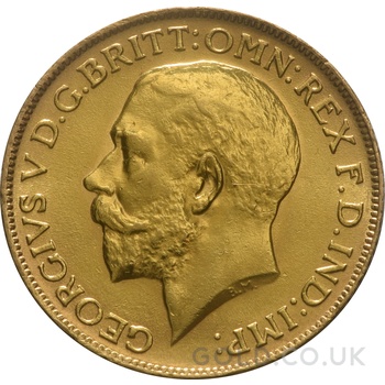 1912 Gold Sovereign Coin George V