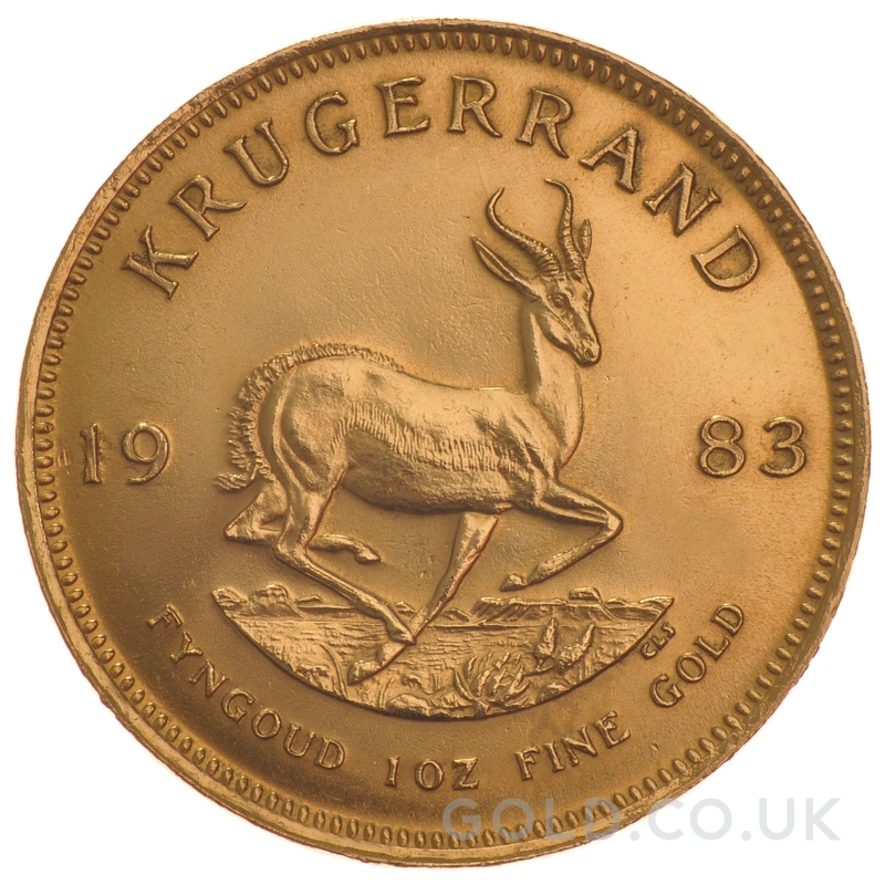 1983 Krugerrand Gold Coin 1oz