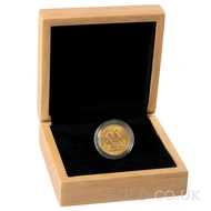 Gold Sovereign Coin Elizabeth II Decimal Head in Gift Box