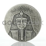 Ramesses II 2-Ounce Silver Coin (2017)